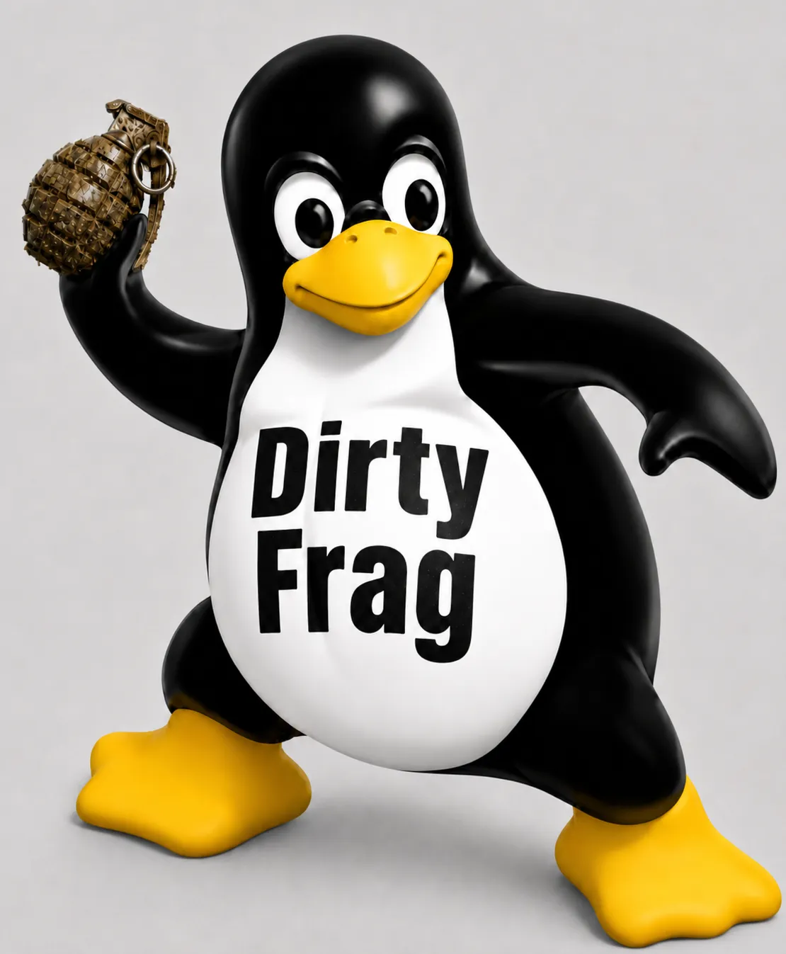 Dirty Frag vulnerability logo (CVE-2026-43284 and CVE-2026-43500)